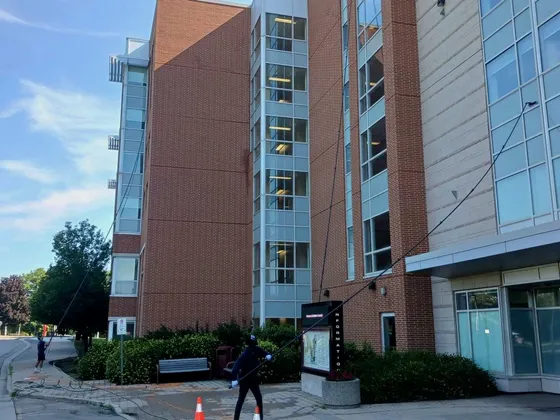 Window Cleaning at McMaster Resident Buildings — photo 5