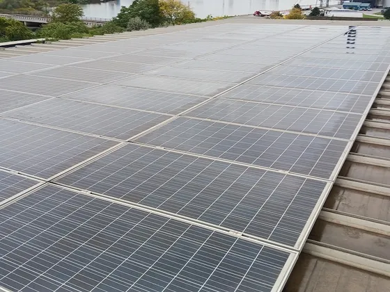 Solar Panel Cleaning at 91 Eastport Blvd, Hamilton — photo 2