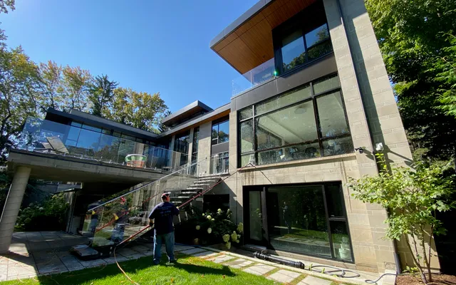 Regular window cleaning is important.
