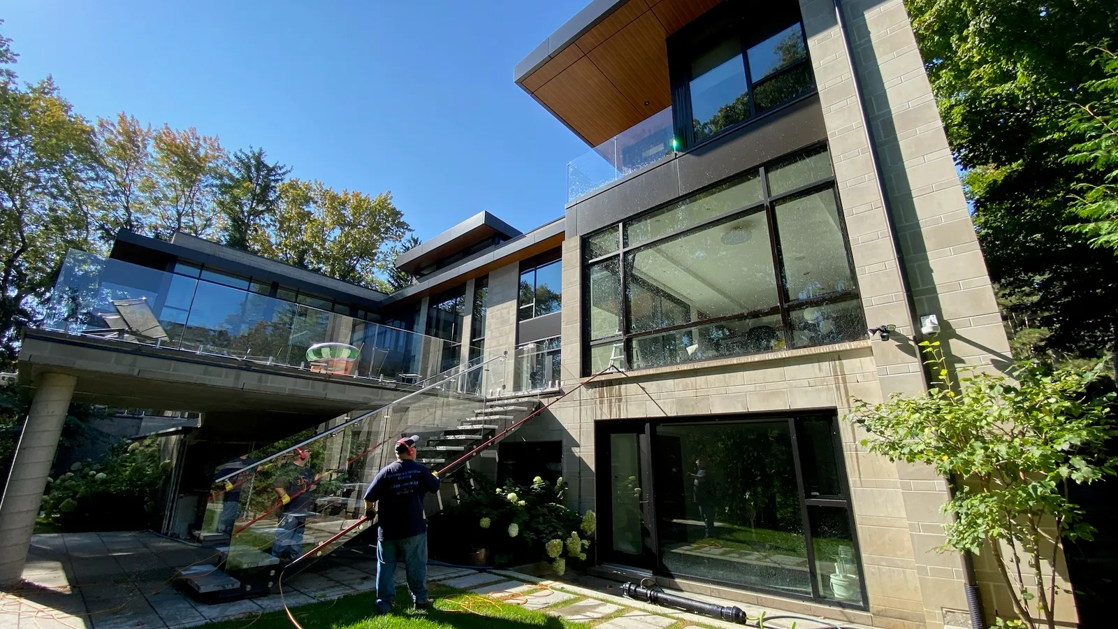 Regular window cleaning is important.