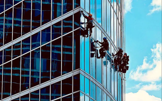 High-rise window cleaning in Toronto