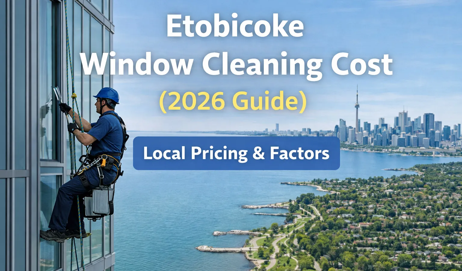 Etobicoke window cleaning price guide for 2026