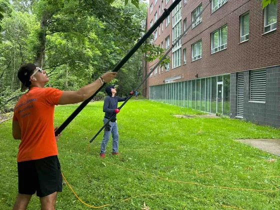 Window Cleaning at McMaster Resident Buildings — photo 3