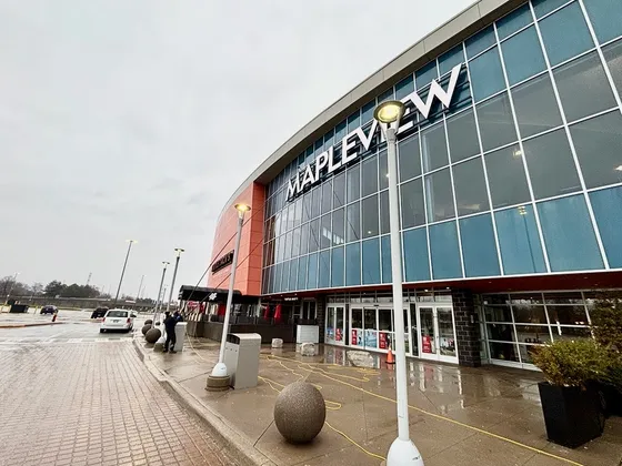 Window, Stucco and Sign Cleaning at Mapleview Centre in Burlington — photo 1
