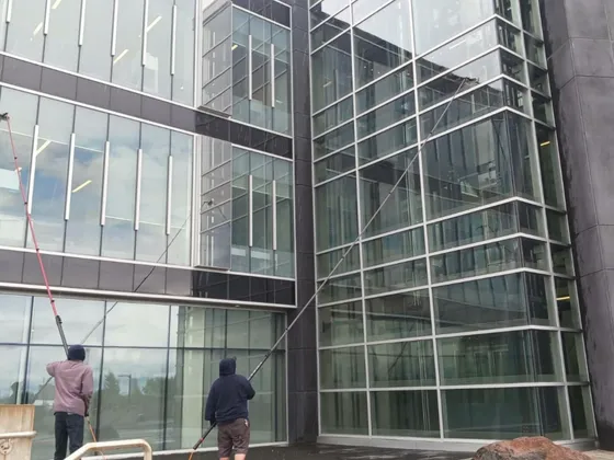 Commercial Window Cleaning at Kenaidan Contracting Ltd., Mississauga — photo 1
