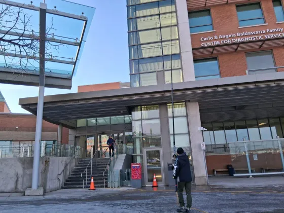 Commercial Window Cleaning at Markham Stouffville Hospital — photo 7