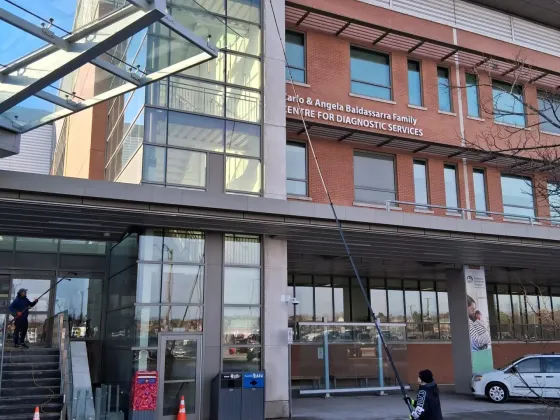 Commercial Window Cleaning at Markham Stouffville Hospital — photo 8