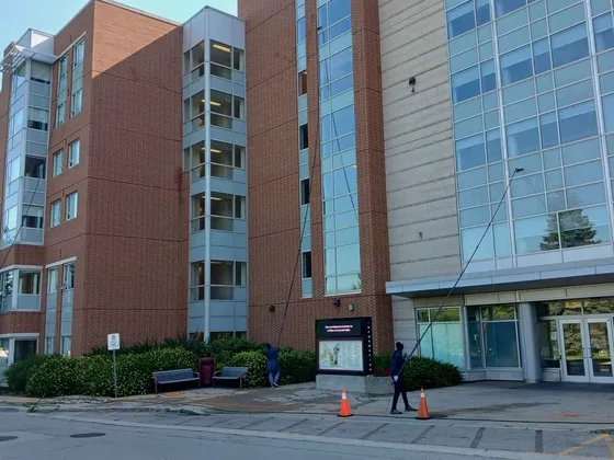 Window Cleaning at McMaster Resident Buildings — photo 2