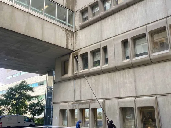Window Cleaning at McMaster University Health Sciences Campus — photo 1