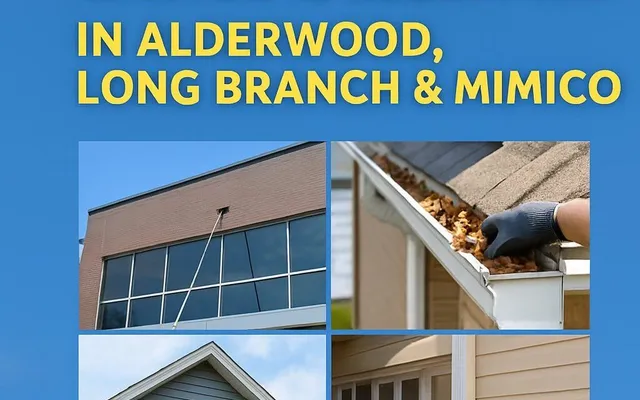 Promotional ad for exterior services in Alderwood, Long Branch and Mimico area