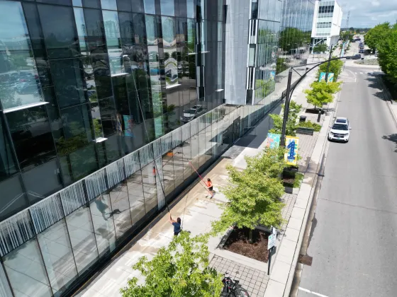 Commercial Window Cleaning at Sheridan College - Hazel McCallion Campus — photo 3