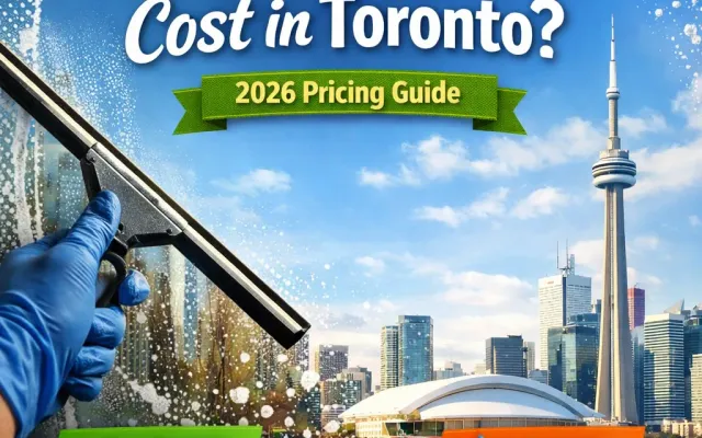 Spring window cleaning cost Toronto skyline Skypole 2026 pricing guide
