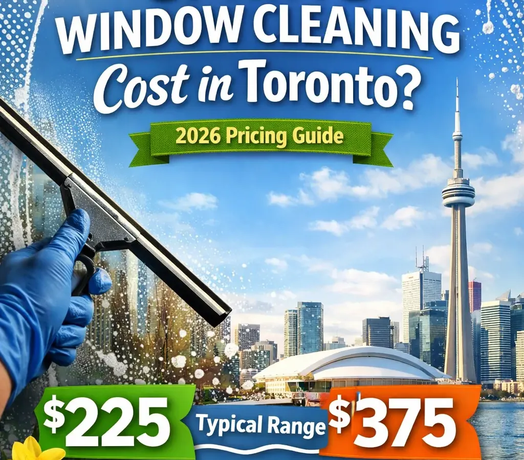 Spring window cleaning cost Toronto skyline Skypole 2026 pricing guide