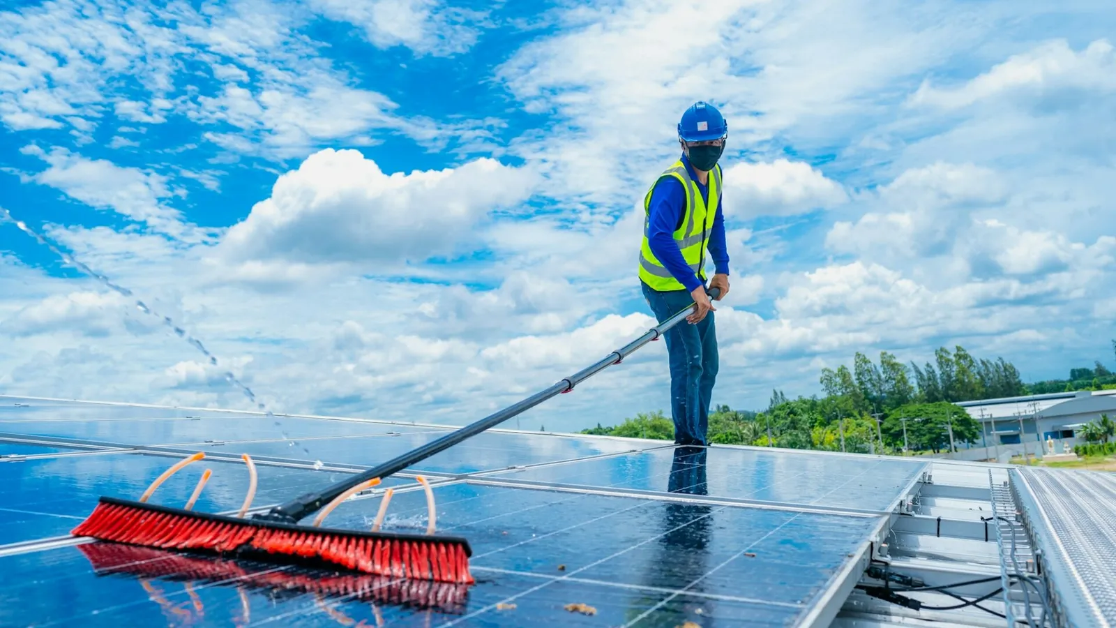 Solar Panel Cleaning