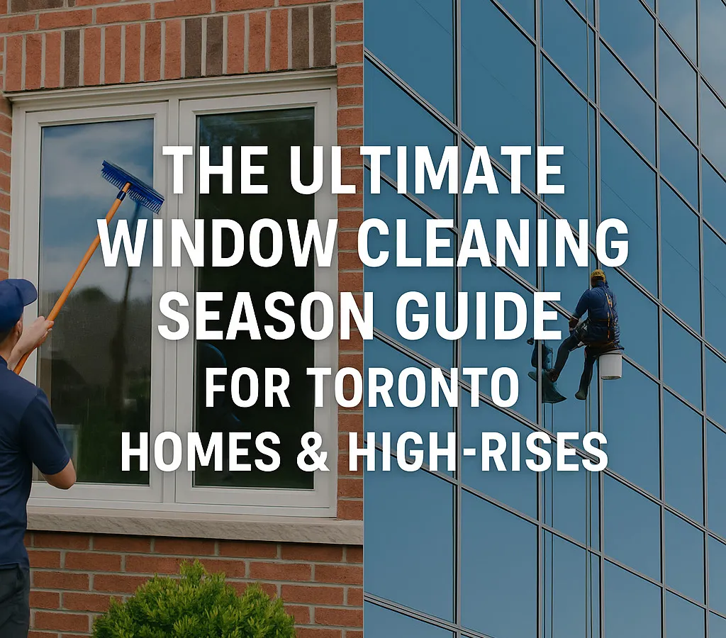 Window cleaning guide for Toronto homes and high-rises