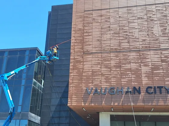 Vaughan City Hall Exterior & Window Cleaning Project — photo 1
