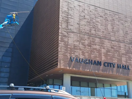 Vaughan City Hall Exterior & Window Cleaning Project — photo 2