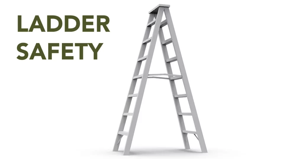 How to use ladder's safely.