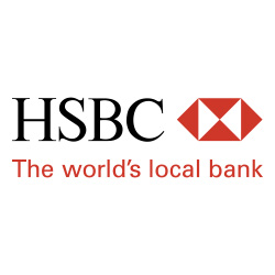 HSBC logo with tagline "The world's local bank