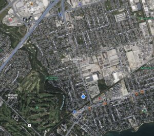 Satellite map of Alderwood and surrounding areas