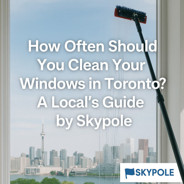 Window cleaning in Toronto, Skypole guide advertisement