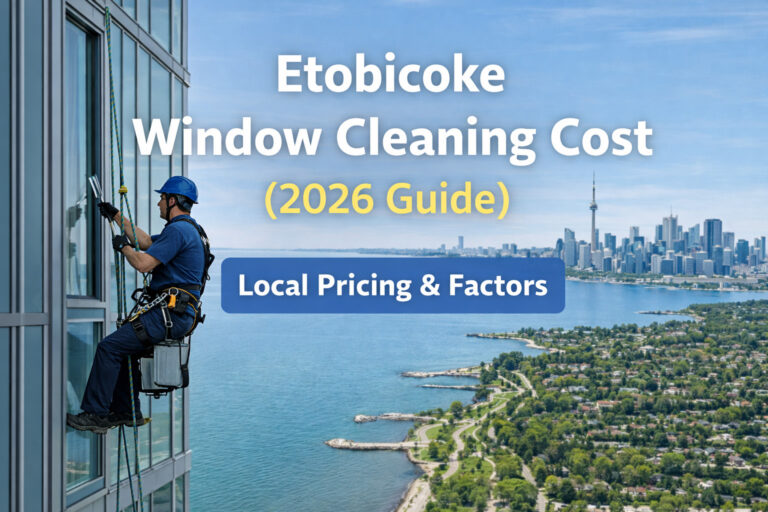 Etobicoke window cleaning price guide for 2026