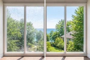 before after window cleaning long branch results